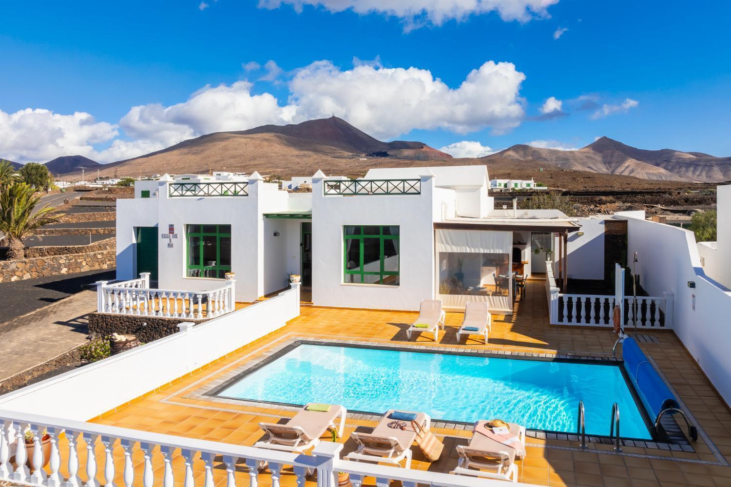 Villa Sol Y Mar Yaiza  Eksteriør billede